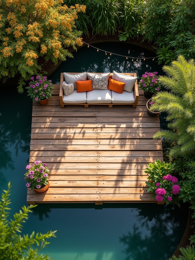 customizable floating pallet deck