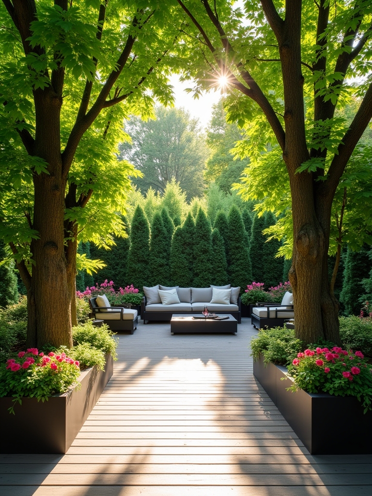enhance privacy with trees