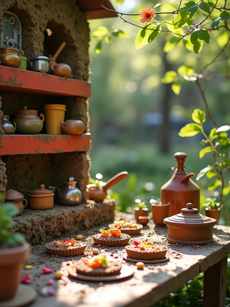 fairy tale mud kitchen