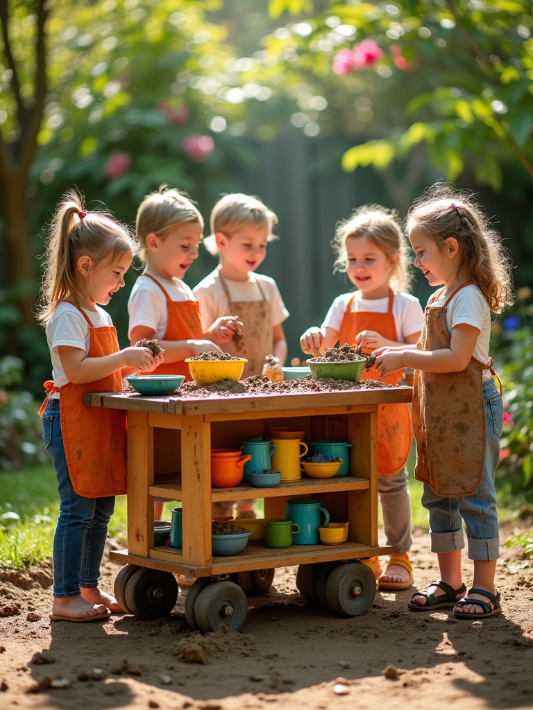 mobile mud kitchen design