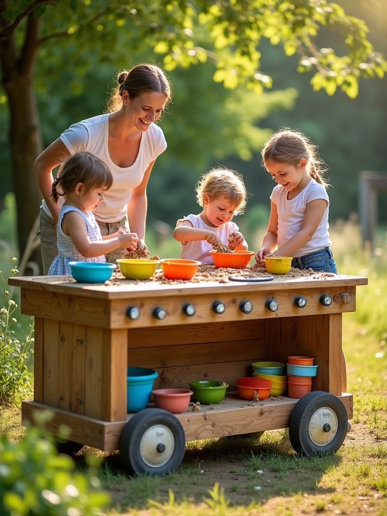 mobile outdoor play station