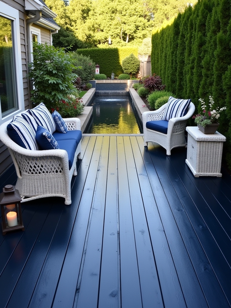 nautical elegance through contrast
