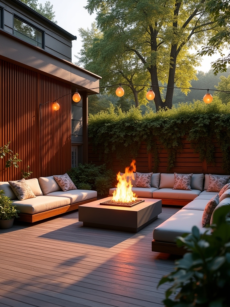 outdoor fireplace design options