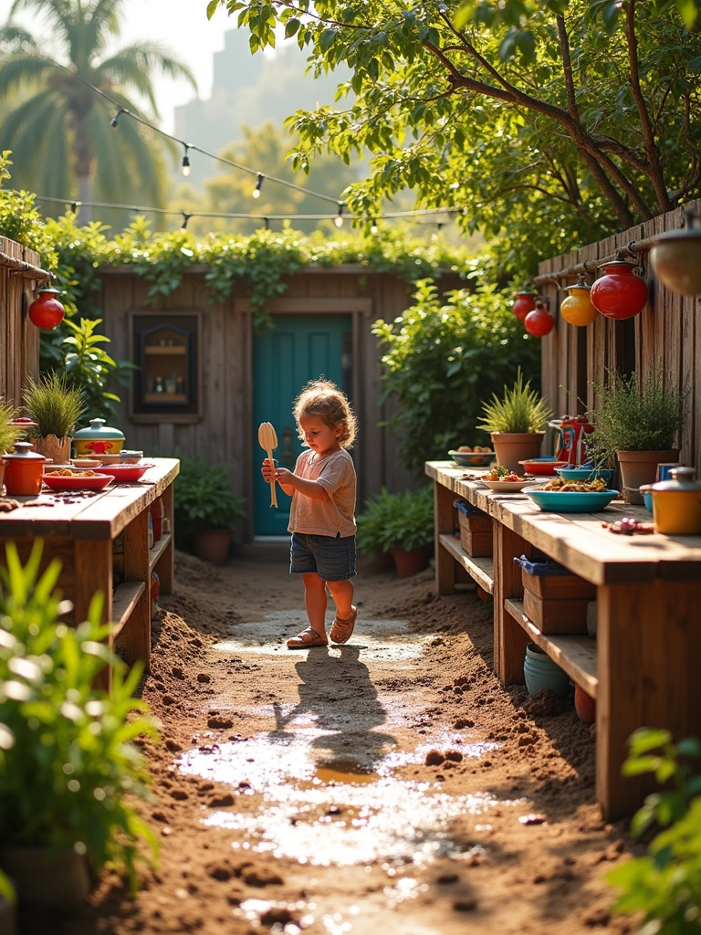 outdoor seating for play