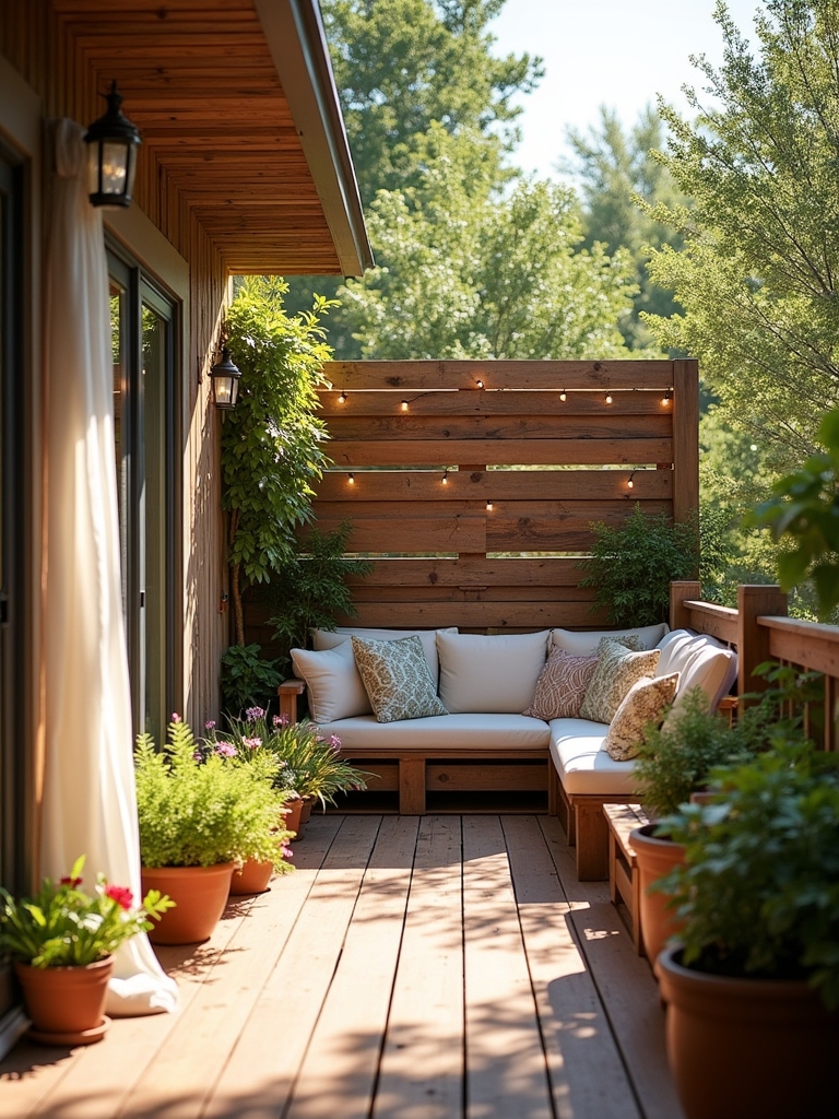 pallet privacy wall ideas