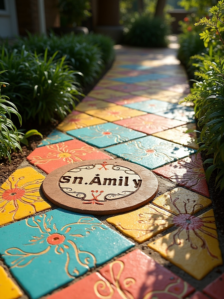 personalized family name entrance
