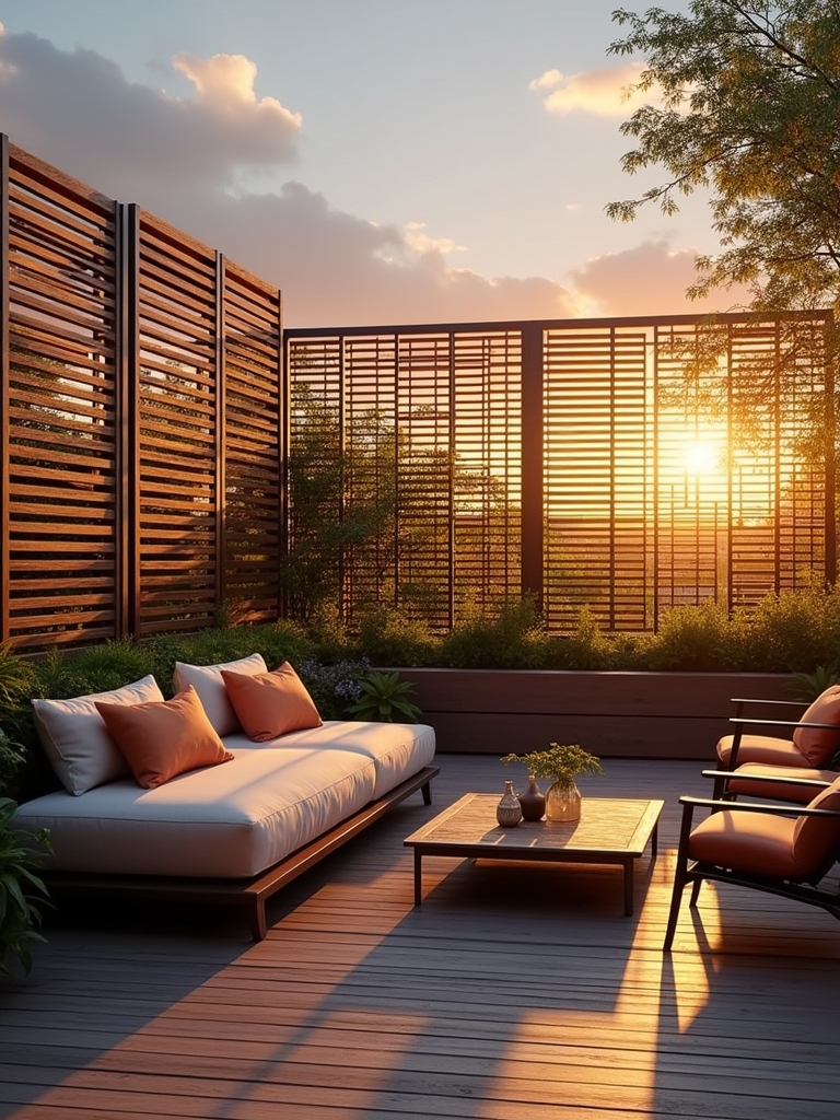 stylish customizable privacy panels