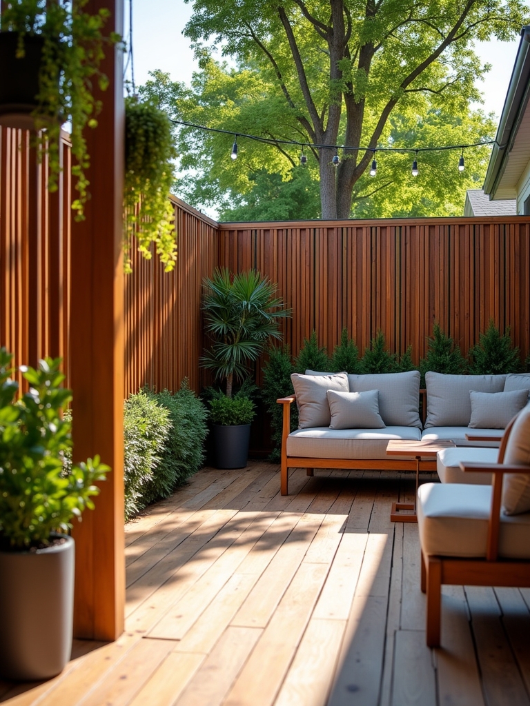 stylish durable privacy fencing