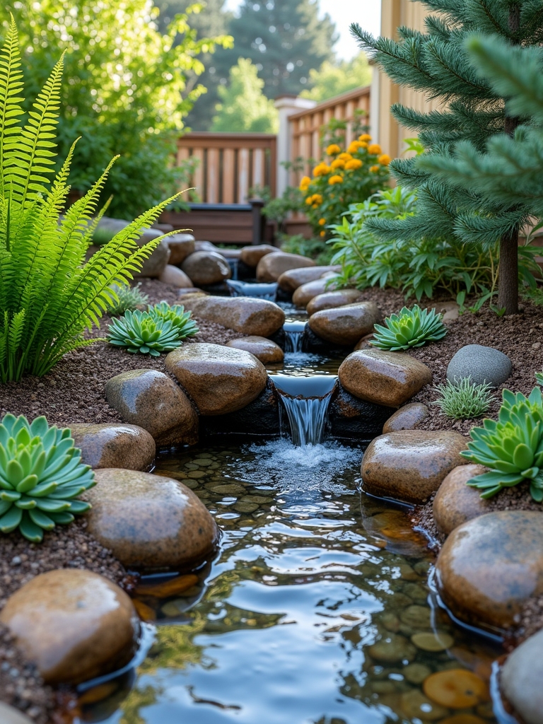 tranquil miniature water features