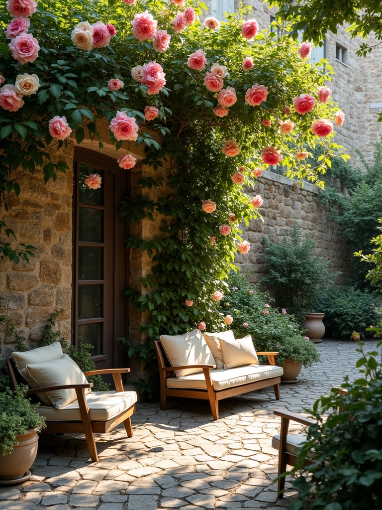 charming vertical garden roses
