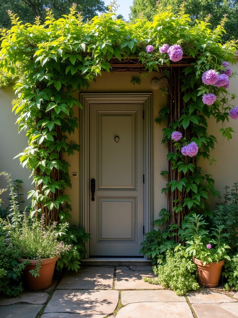 climbing plants enhance patios