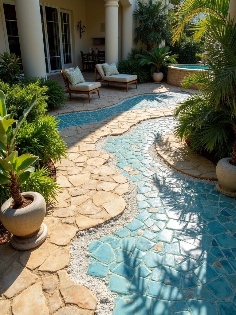 coastal beach inspired tile designs
