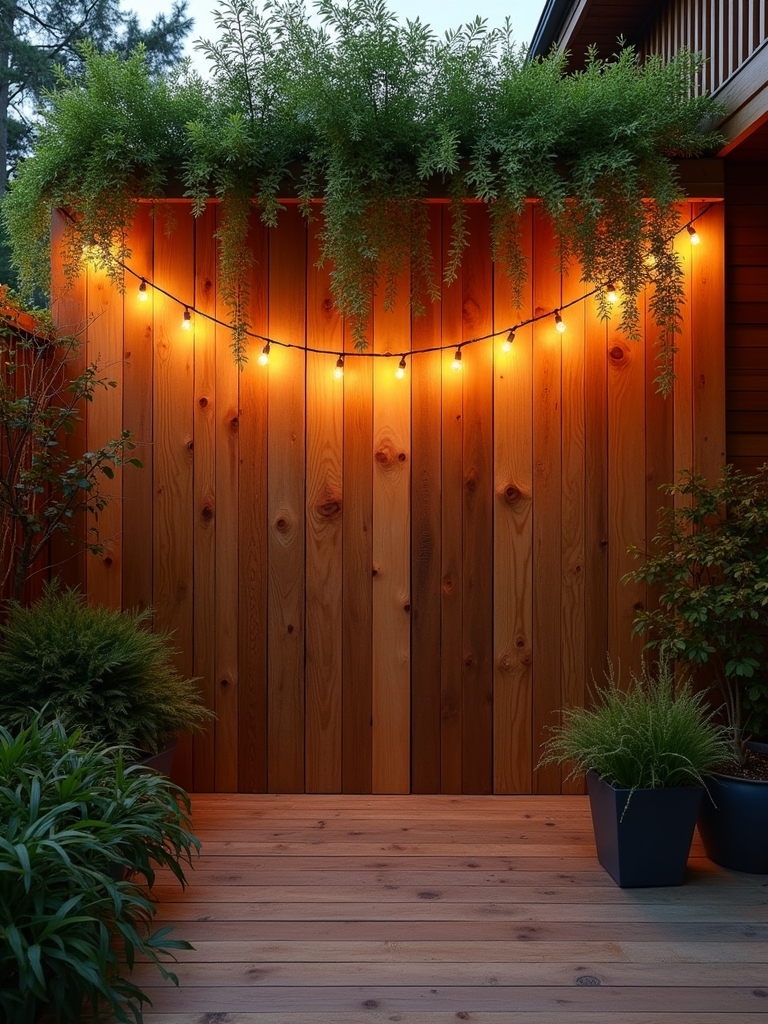 cozy wood wall ambiance