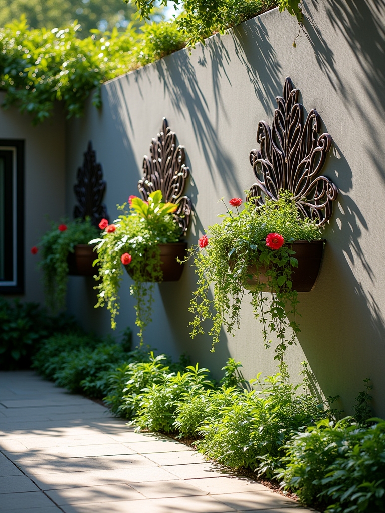 creative vertical wall planters