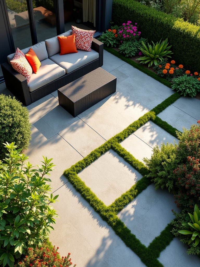 customizable concrete paver patios