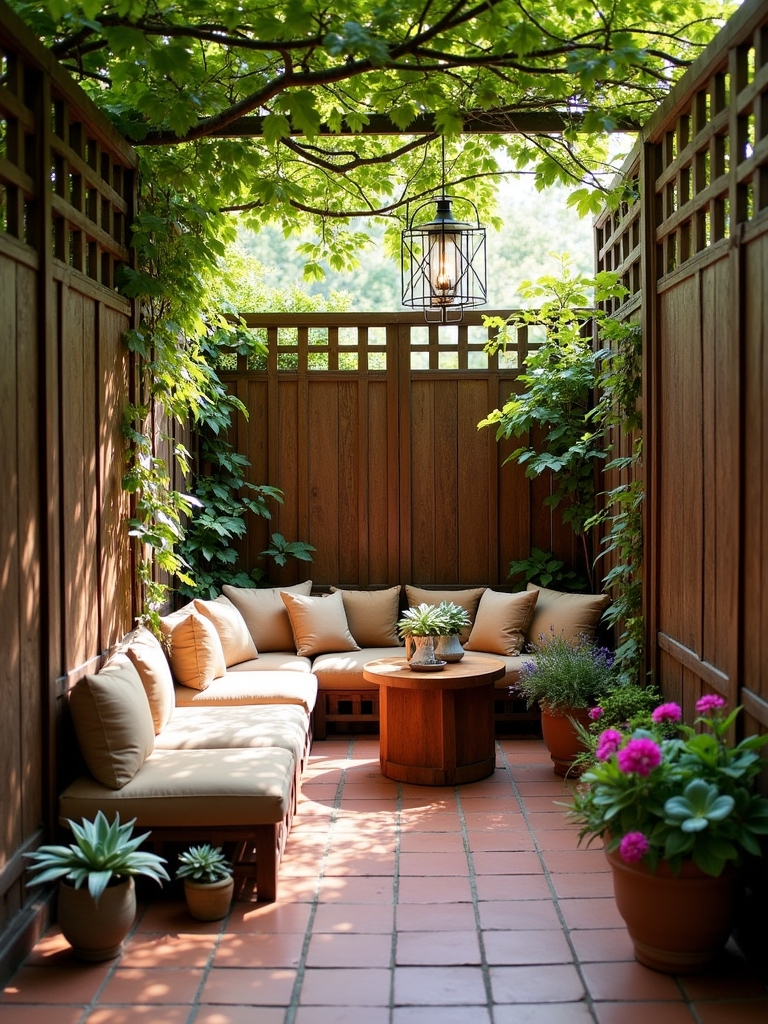 decorative privacy screens enhance