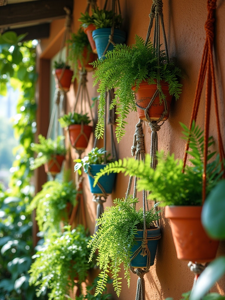 elevate outdoor plant display