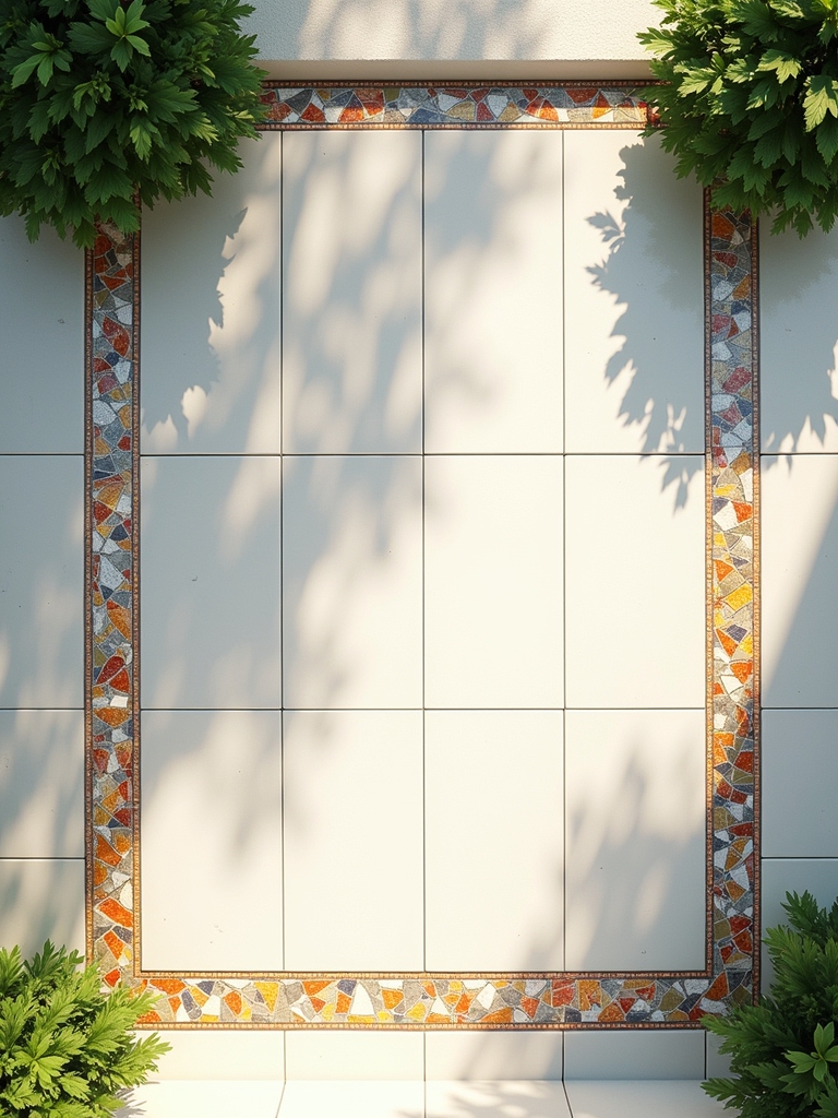 elevate patio with borders