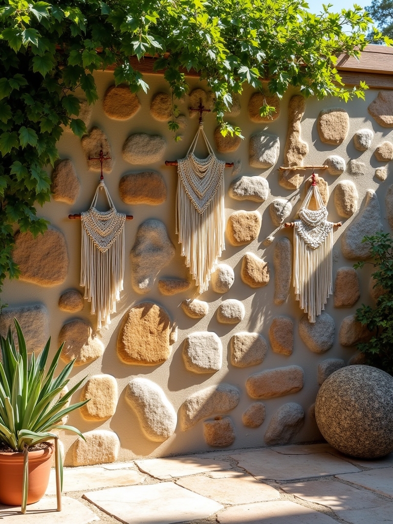 enhance patio with stone