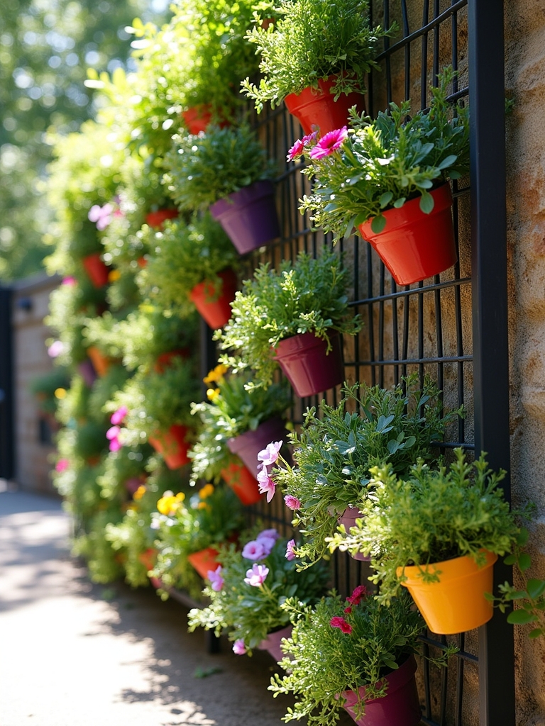 innovative metal grid gardening