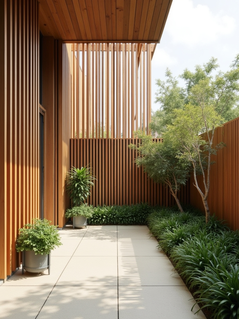 minimalist wood slat designs