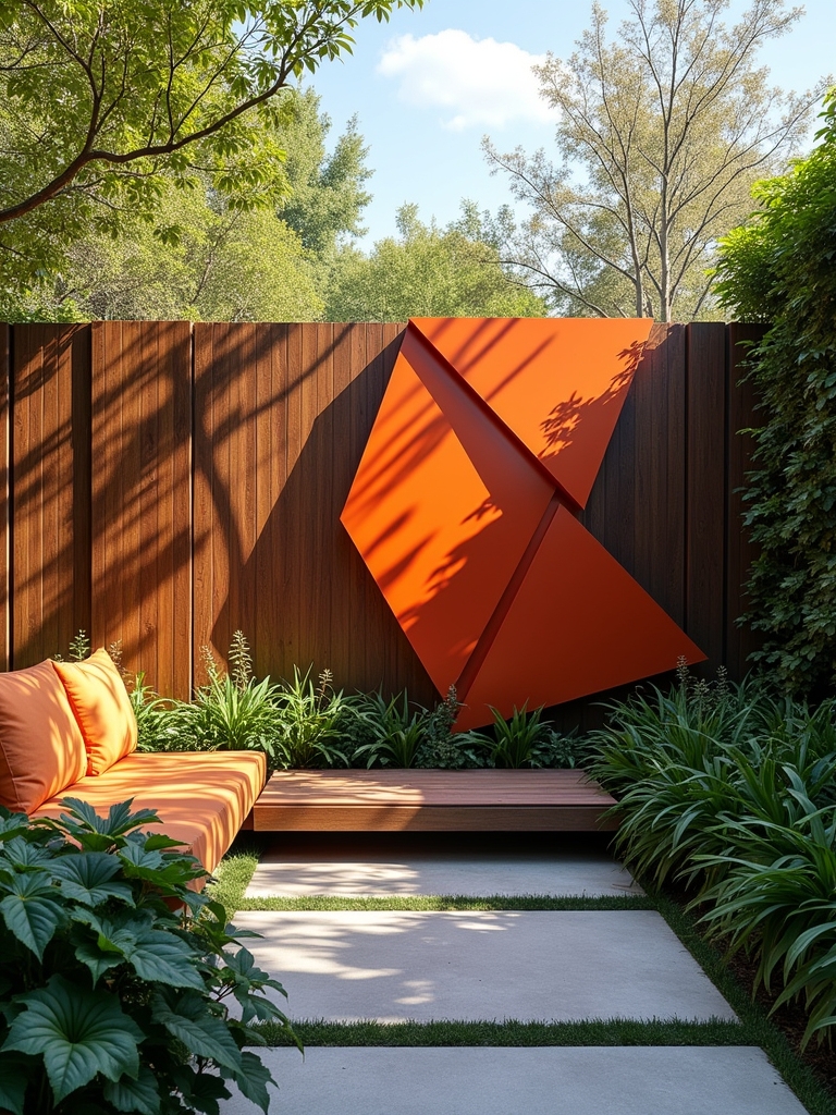 modern geometric wall panels