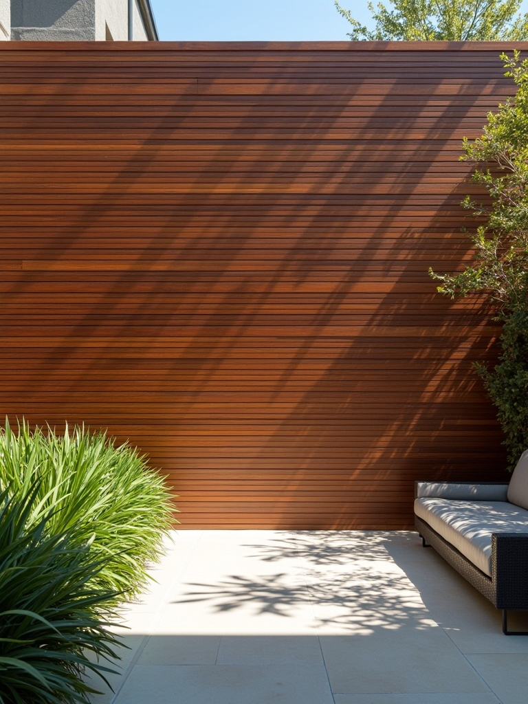 modern outdoor privacy solution