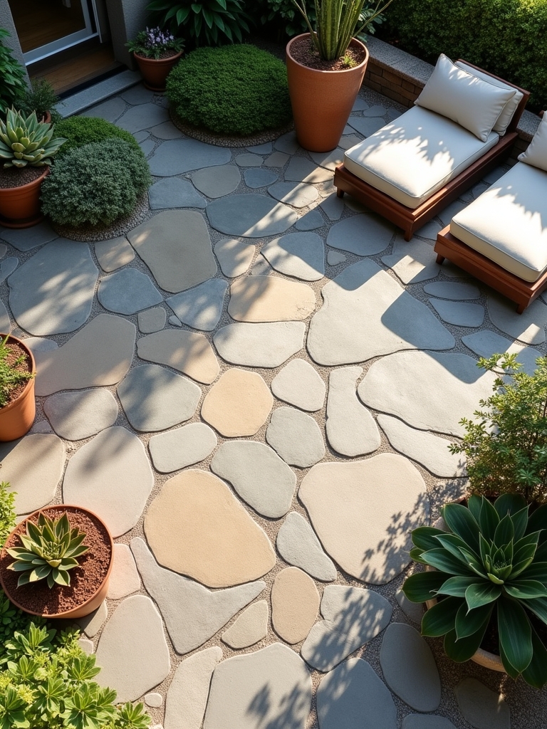 natural aesthetics for patios