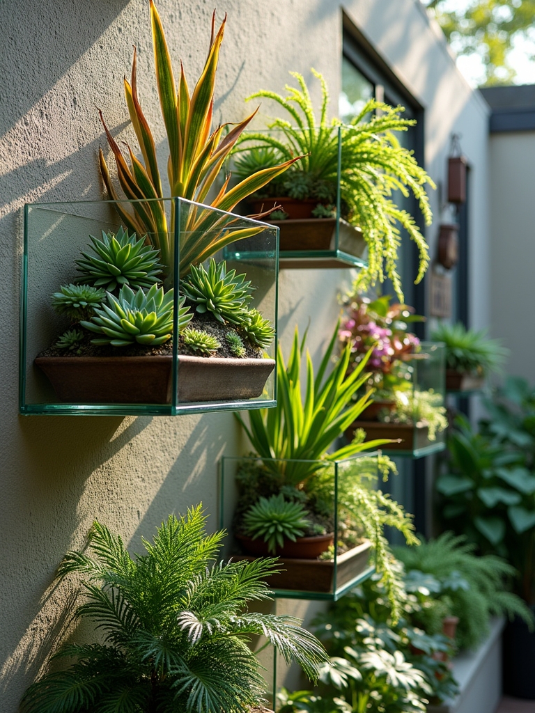 nature inspired glass display ideas