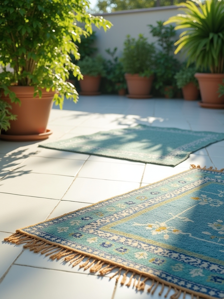 outdoor rug style options