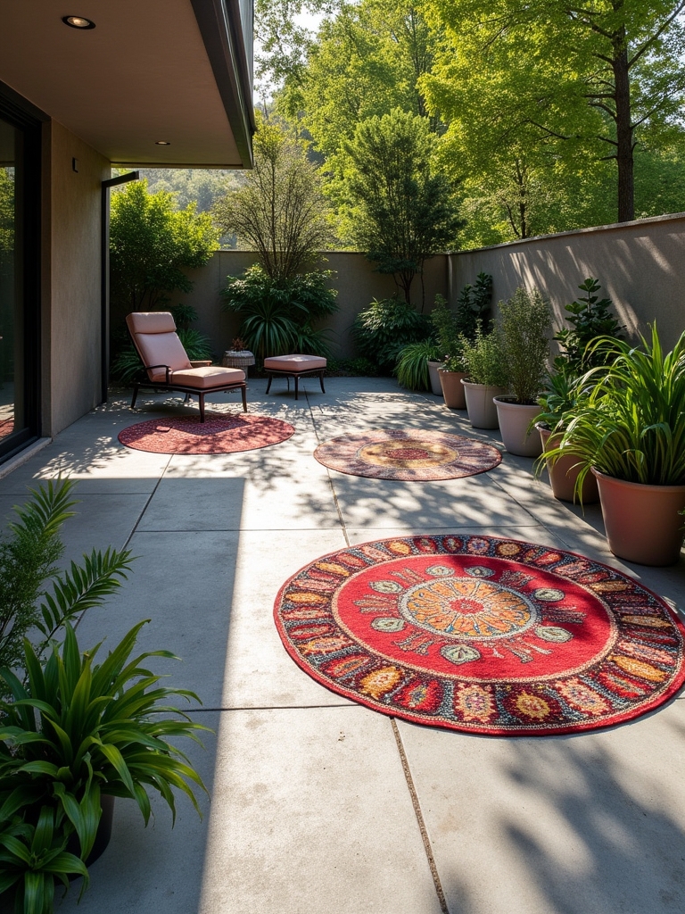 outdoor rugs enhance comfort