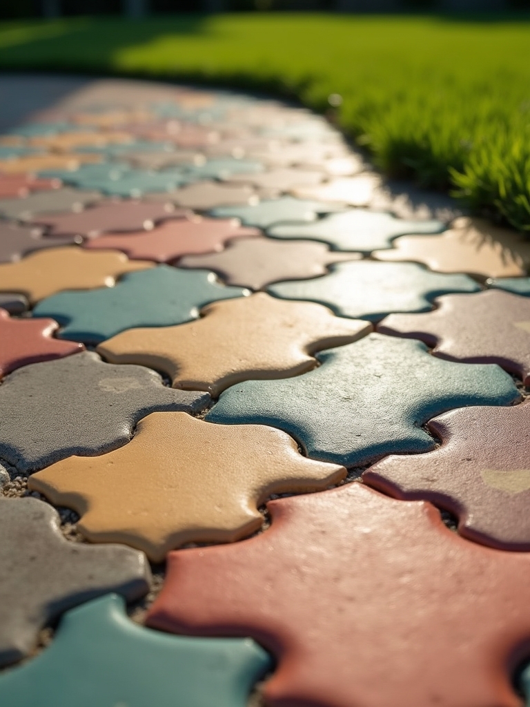 personalized outdoor tile designs