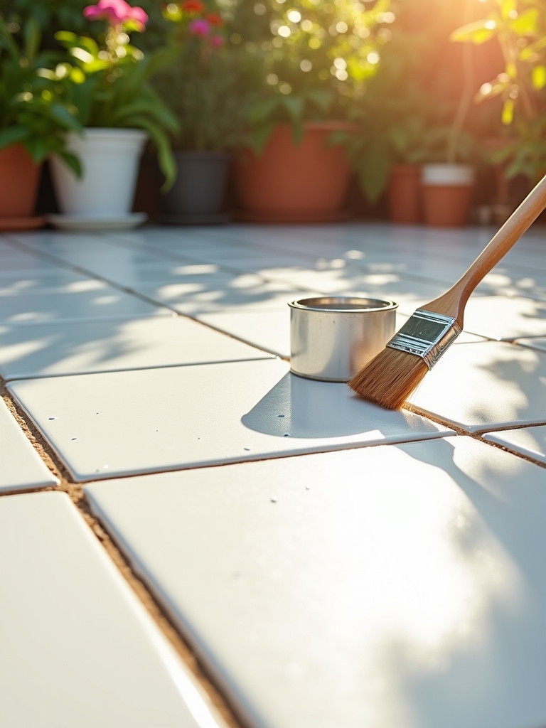 refresh patio tiles easily