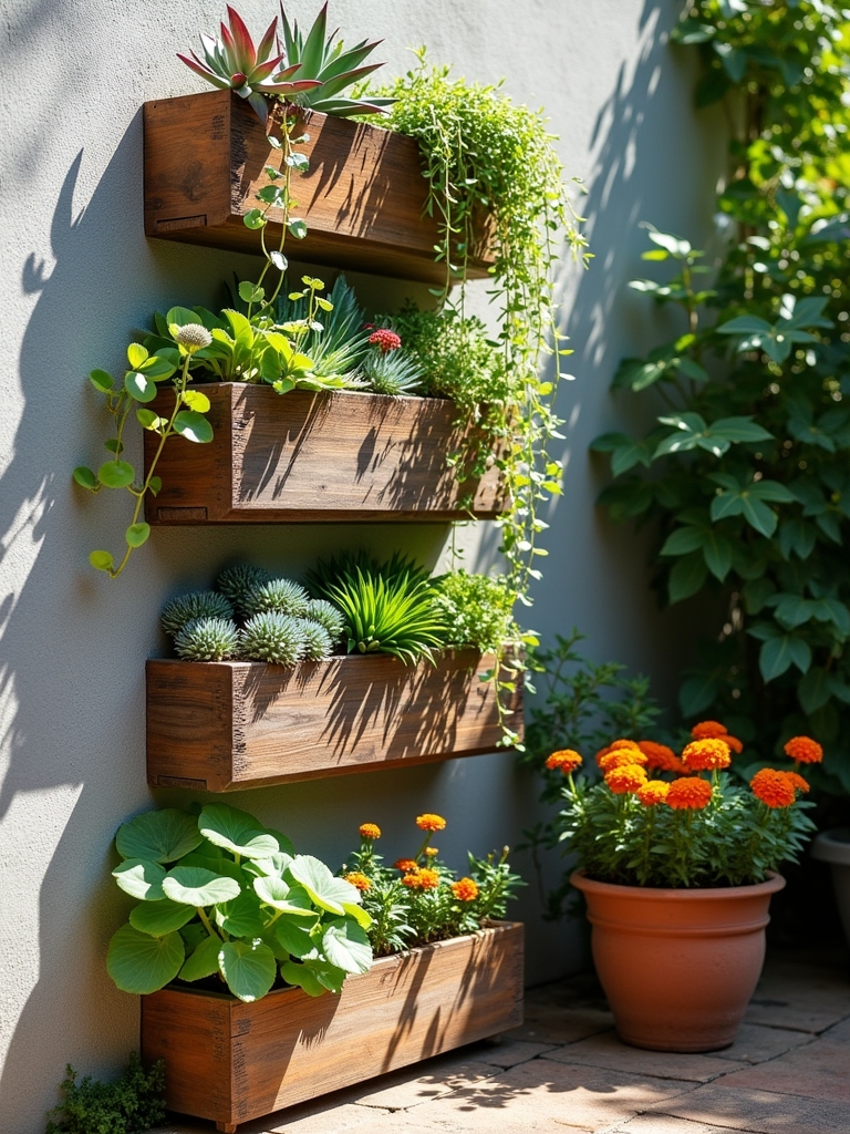 repurpose shoe organizer planter