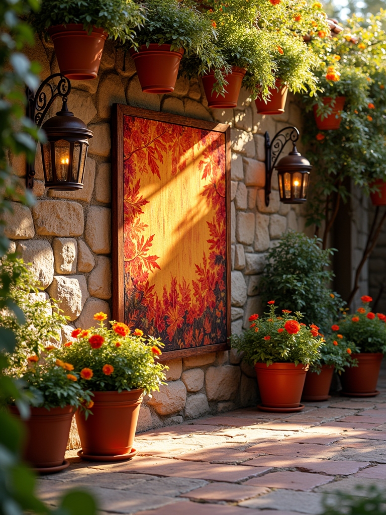 seasonal patio decor changes