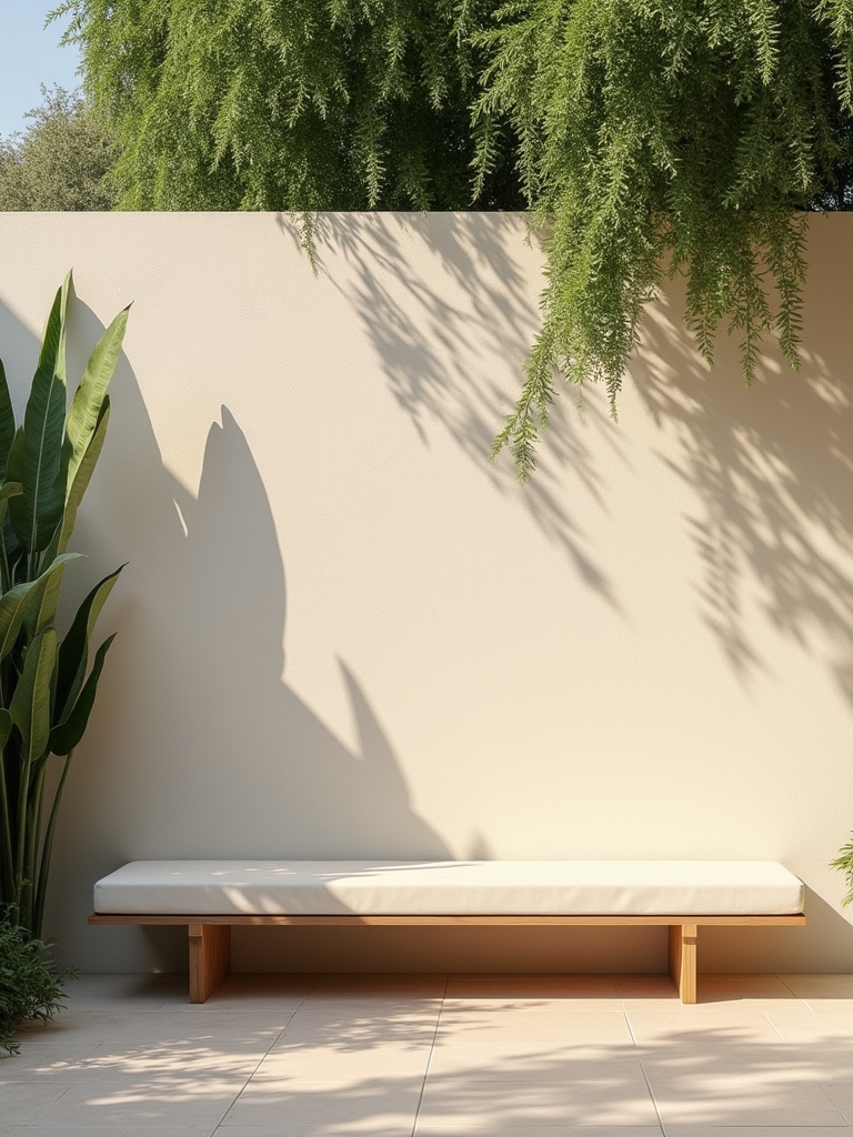 sleek contemporary patio design