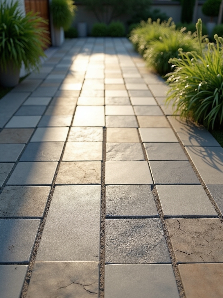 sleek durable outdoor tiles