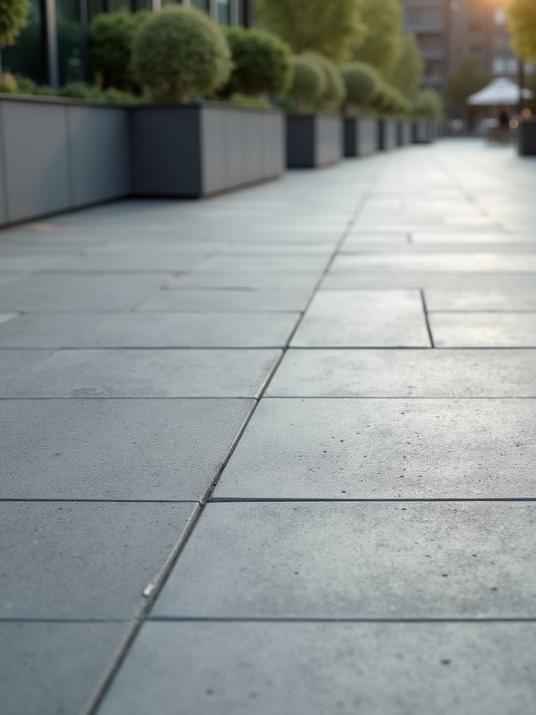 sleek modern outdoor tiles