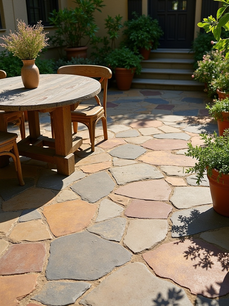 stylish interlocking patio tiles