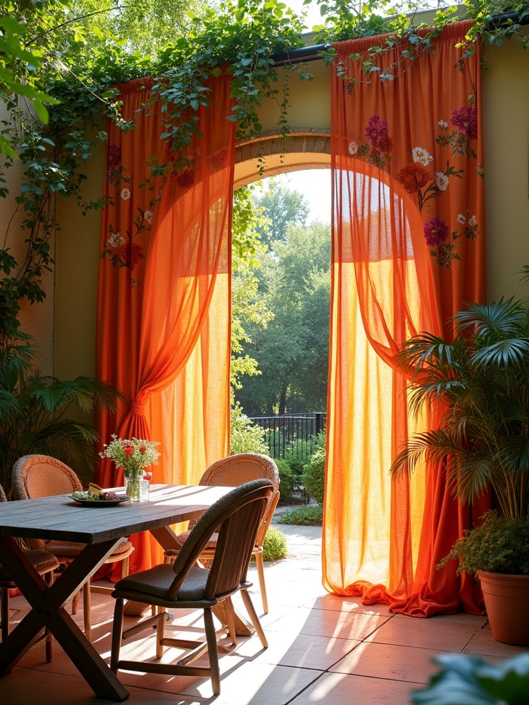 stylish outdoor privacy curtains