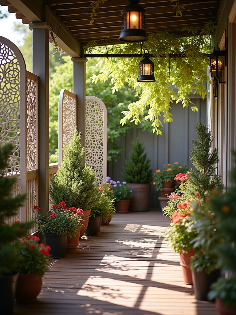 stylish privacy for patios