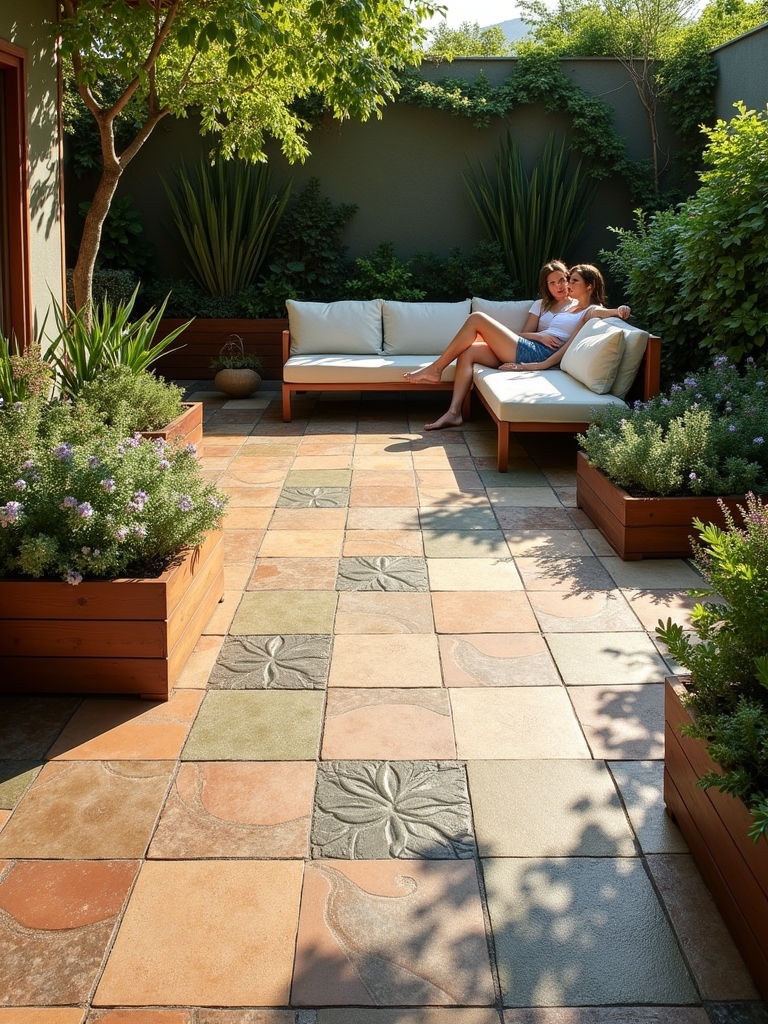sustainable stylish outdoor tiles