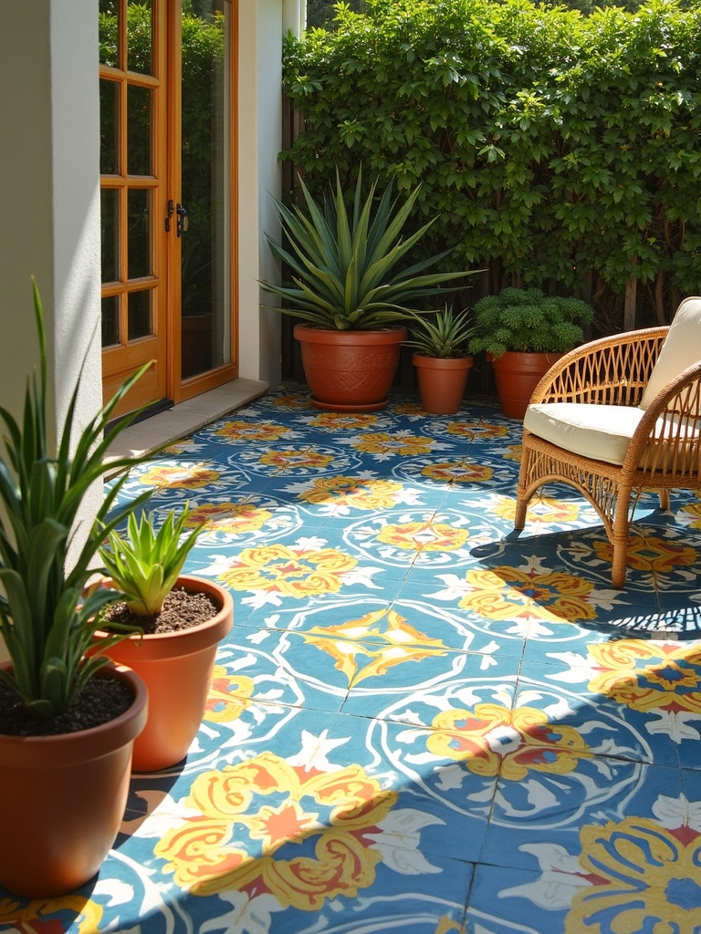 unique personalized outdoor tiles