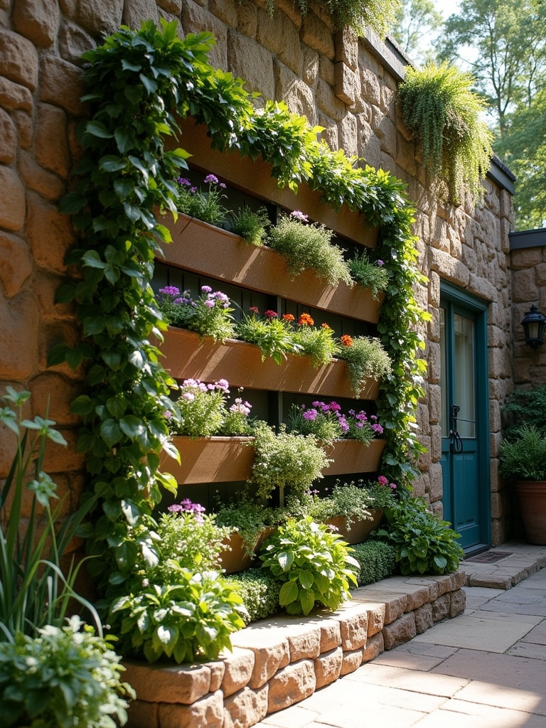 vertical garden pocket planters