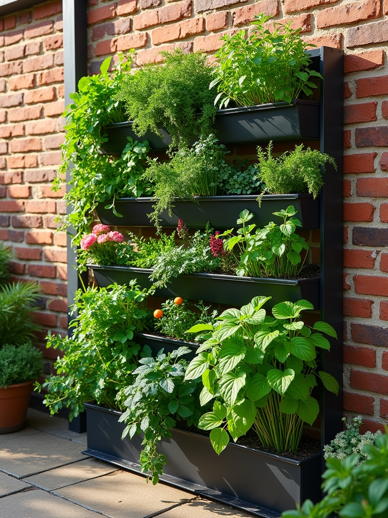 vertical gardening with efficiency