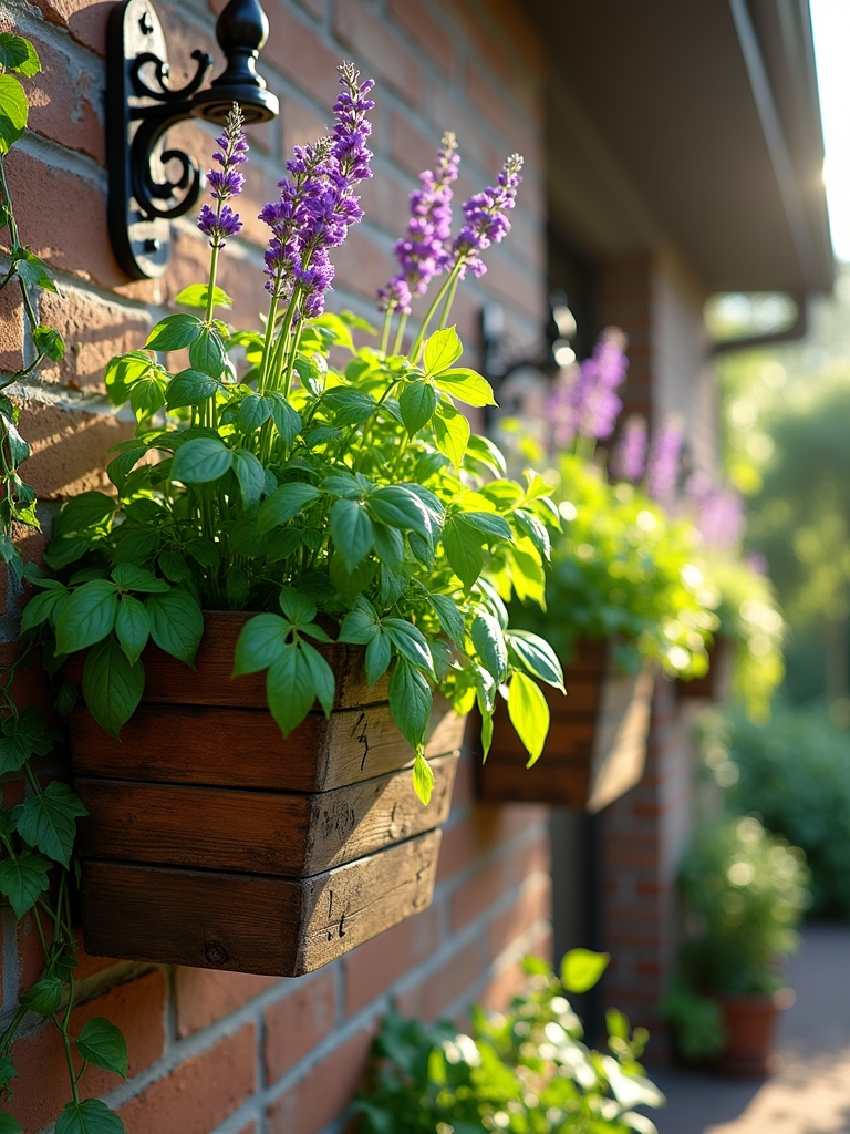 vertical herb garden solution
