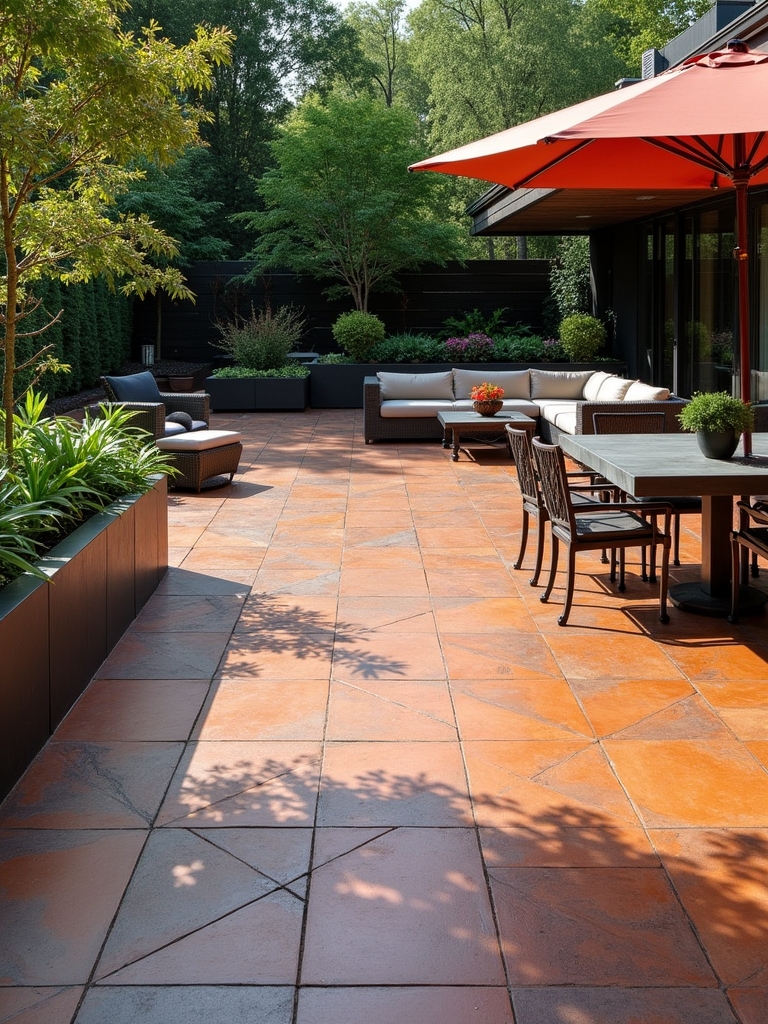 vibrant colored concrete options