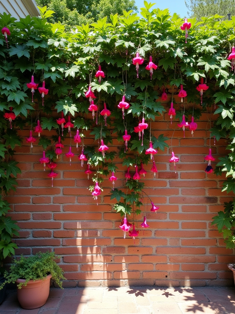 vibrant flowers partial shade