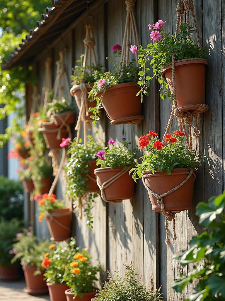 vibrant hanging basket ideas