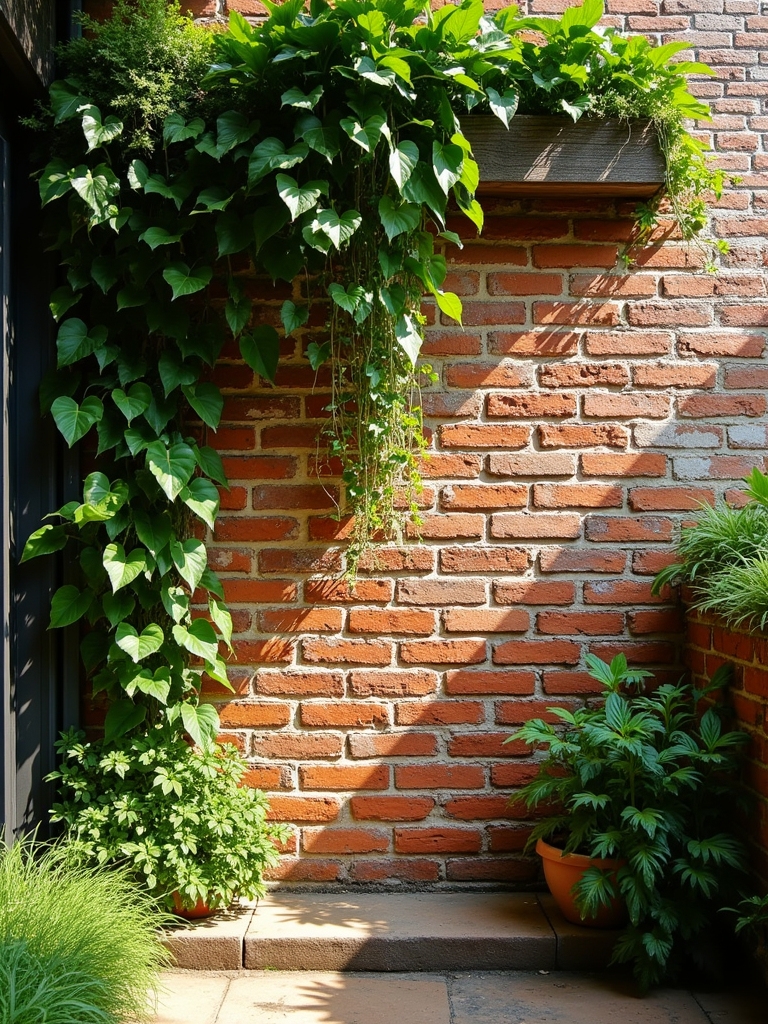 vibrant patio vertical garden